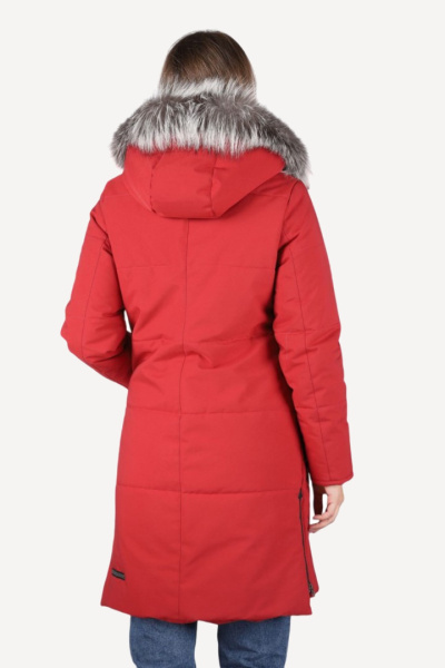 Пальто пуховое Скандия Top Arctic Goose (Женский; 52; Красный без*Меха)